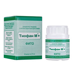 Концентрат пищевой с дигидрокверцетином Тиофан М+ фито 30 капсул