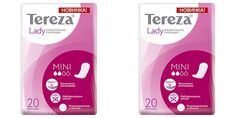 Прокладки урологические TerezaMed Mini 20 шт/уп, 2 уп