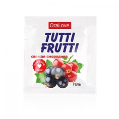 Оральный гель Биоритм Tutti-Frutti со вкусом смородины, 5 шт по 4 г