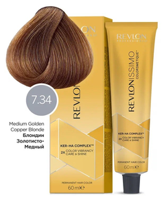 Краска для волос Revlon Professional Revlonissimo Colorsmetique Color & Care, 7.34