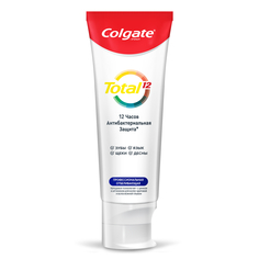 Зубная паста Colgate Total 12 Профессиональная чистка Отбеливающая 125 мл