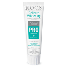 Зубная паста R.O.C.S. деликатное отбеливание Sweet Mint 135 г.