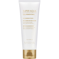 Пенка для умывания Missha Super Aqua Cell Renew Snail Cleansing Foam