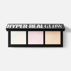 Палетка хайлайтеров MAC Hyper Real Glow Palette Get Lit 13,5 г