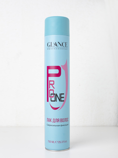 Лак для волос Glance Professional профессиональный ProONE сверхсильная фиксация 750мл