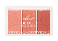 Румяна для лица RIMALAN палетка Blush Love In Color BL-003-01, 10,8 г