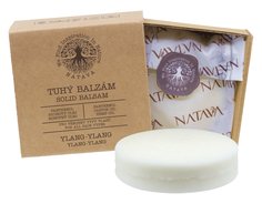 Бальзам твёрдый Natava Ylang-Ylang для всех типов волос, с маслом иланг-иланга, 75 г