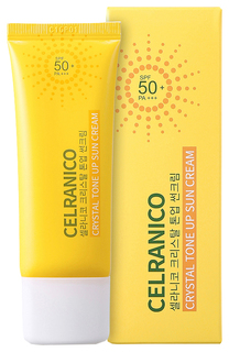 Солнцезащитный крем для лица, выравнивающий тон кожи CELRANICO SPF50/PA+++ 40 мл