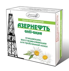 Мыло Азернефть Анти-акне в коробочке 95 гр Велес