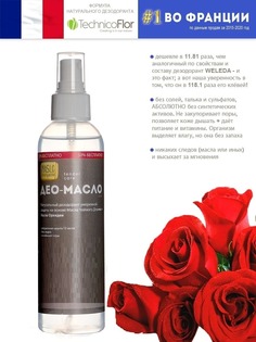 Део-масло спрей Maslo Maslyanoe с маслом Розы 200 мл