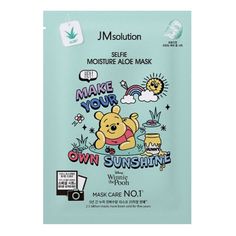 JMSolution Маска тканевая смягчающая с экстрактом алоэ / Disney Collection Selfie Moist