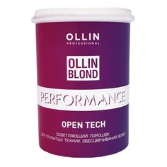 Ollin Осветляющий порошок для открытых техник обесцвечивания волос / Blond Performance