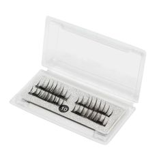 Nail Art Магнитные накладные ресницы на двух магнитах 10, (2шт.)