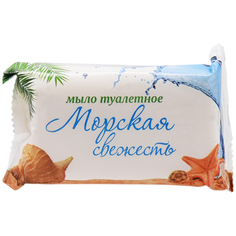Мыло туалетное ММЗ "Стандарт. Морская Свежесть", флоу-пак, 90г Московский Мыловар
