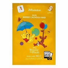 JMsolution Маска тканевая успокаивающая с экстрактом календулы / Disney Collection Selfi