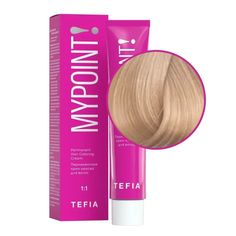 TEFIA Mypoint 10.85 Перманентная крем-краска для волос / Экстра светлый блондин