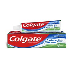 Зубная паста Colgate Тройное действие Натуральная мята комплексная 50 мл, (2шт.)