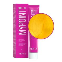 TEFIA Mypoint Желтый корректор для волос / Permanent Hair Coloring Cream, 60 мл, (2шт.)