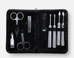 Набор маникюрный Raffini Manicure Set, 8 предметов, матовый