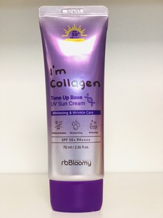 Крем Im Bloomy солнцезащитный SPF50+PA++++ Im Collagen UV Tone Up Base SPF50+