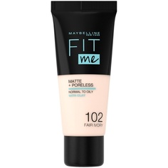 Тональный крем Maybell?ne Fit Me Matte + Poreless Foundation 102 Fair 30 мл Maybelline New York