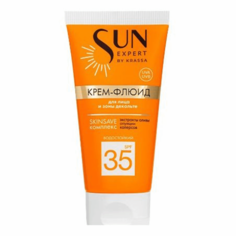 Солнцезащитный крем-флюид Krassa для лица и шеи 35 SPF 50 мл