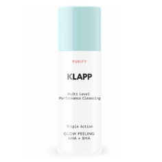 Комплексный пилинг для сияния кожи Klapp Purify Multi Level Performance Cleansing, 30 мл