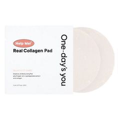 One-days you Тонер-пэды с эффектом пилинга с коллагеном / Help Me! Real Collagen