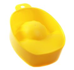 Domix Ванночка для маникюра, пластик, желтый, (2шт.)