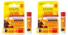Бальзам для губ Eveline Organic Oil Chocolate Passion. SOS 100%, 4,5 г, 2 шт