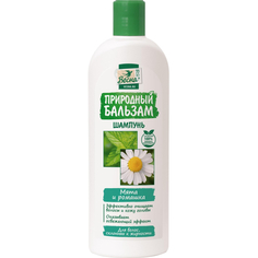 Шампунь ВЕСНА Природный бальзам д/жир.волос мята и ромашка 430 мл 7127, (2шт.)