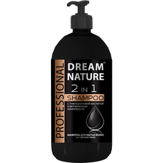 Шампунь Dream Nature PROFESSIONAL c гиалур.кислотой и витам.комплексом 1 л Евро Тек