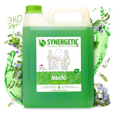 Мыло жидкое Synergetic Луговые травы, 5 л