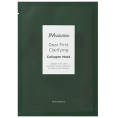 Маска для лица Jm Solution Dear First Clarifying Collagen Mask для сужения пор 30 мл