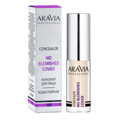 Консилер для лица Aravia водоотталкивающий No Blemishes Cover L008 02 Rosy Beig