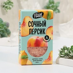 Соль для ванны «Клубничный заряд», 200 г No Brand