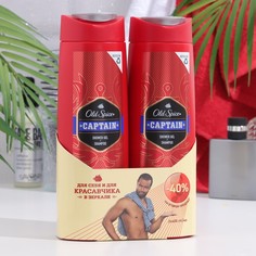 Old Spice Гель для душа и шампунь 2 в 1 OLD SPICE Captain, 400мл