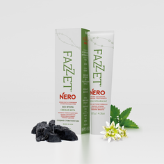 Зубная паста Fazzet Nero organic без фтора с активированным углём 122 г