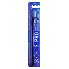 Зубная щетка R.O.C.S. PRO Whitening medium синяя