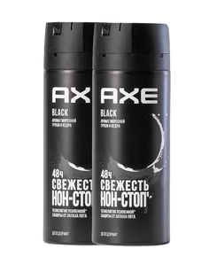 Дезодорант Axe Блэк 150 мл 2 шт