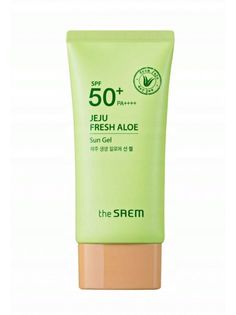 СМ Aloe Гель для лица солнцезащитный с алоэ Jeju Fresh Aloe Sun Gel The Saem