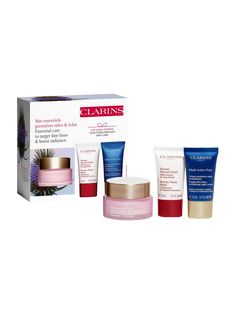 Набор для ухода за кожей Clarins ESSENTIAL CARE TO TARGET FINE LINES & BOOST RADIANCE SET