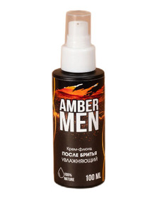 Крем-флюид после бритья Янтарная линия Amber men увлажняющий, 100 мл