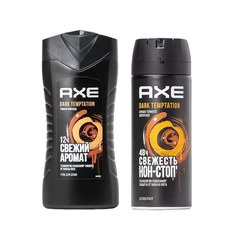 Дезодорант AXE Dark Temptation 150 мл + Гель для душа AXE Dark Temptation 250 мл