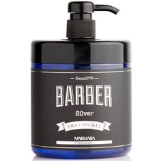 Гель Marmara Barber Shaving Gel Silver для бритья 1000 мл