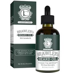 Масло Lavish Care Brawlers Oil Cannabis для бороды 30 мл