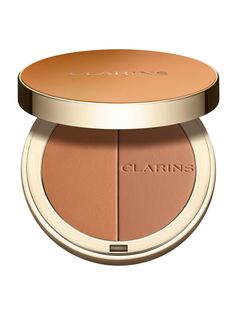 Компактная бронзирующая пудра для лица 3 deep Clarins Ever Bronze Compact Powder