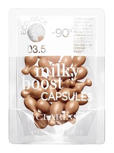 Рефилл тонального флюида для лица в капсулах 3 5 Clarins Milky Boost Capsules