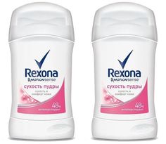 Дезодорант Rexona женский Сухость Пудры 40мл 2 штуки