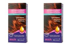 Оттеночный шампунь IRIDA М-Классик Мерцающий янтарь, 75 мл, 2 шт